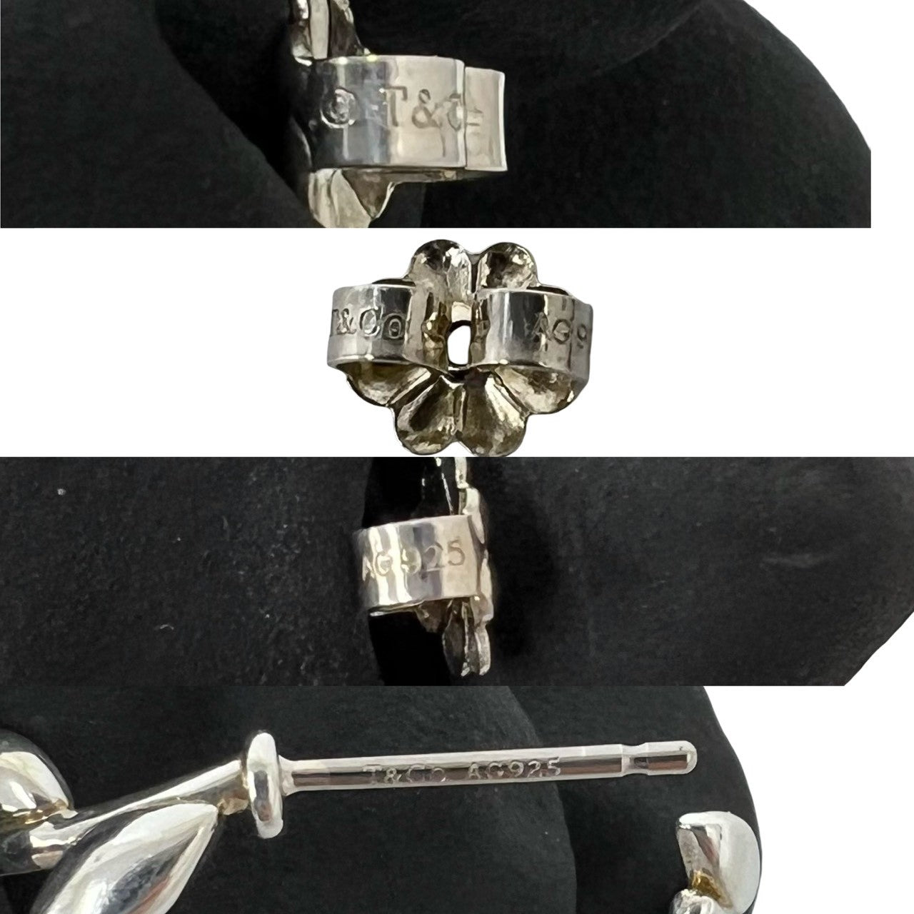 TIFFANY&Co. ティファニー (Vintage) リーフ ピアス 3