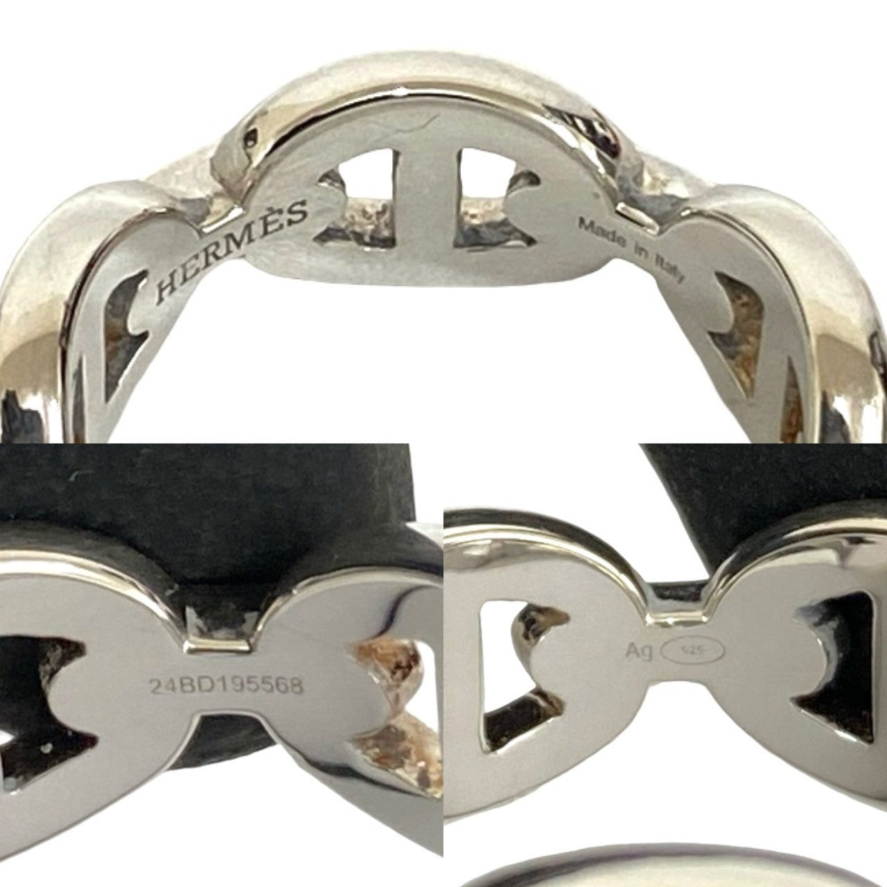 HERMES エルメス アンシェネ リング・指輪 2