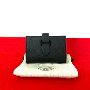 HERMES エルメス ベアン カードケース モノクローム