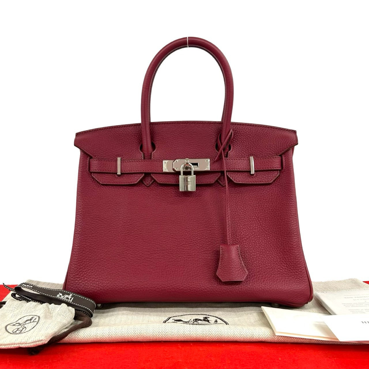 HERMES エルメス バーキン 30 トゴ ハンドバッグ トゴ