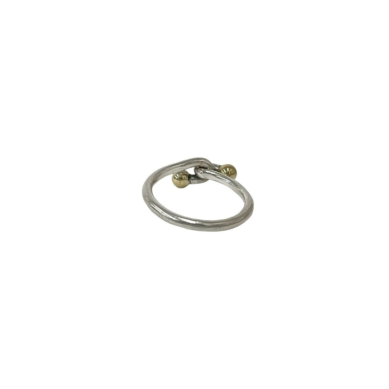 TIFFANY&Co. ティファニー (Vintage) フック&アイ リング 925 K18 750YG 指輪 6