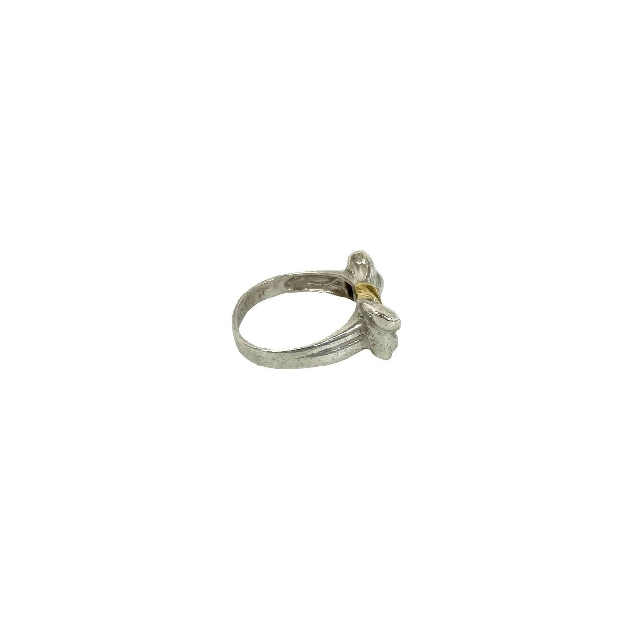 TIFFANY&Co. ティファニー (Vintage) リボン リング 925 K18 750YG 指輪 4