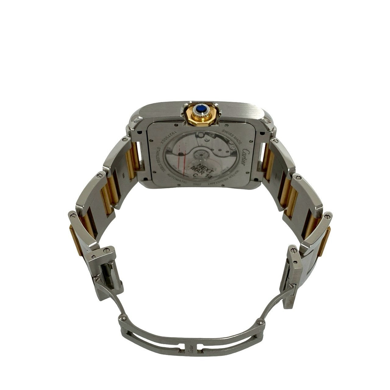 CARTIER カルティエ タンク アングレーズ XL 腕時計 9