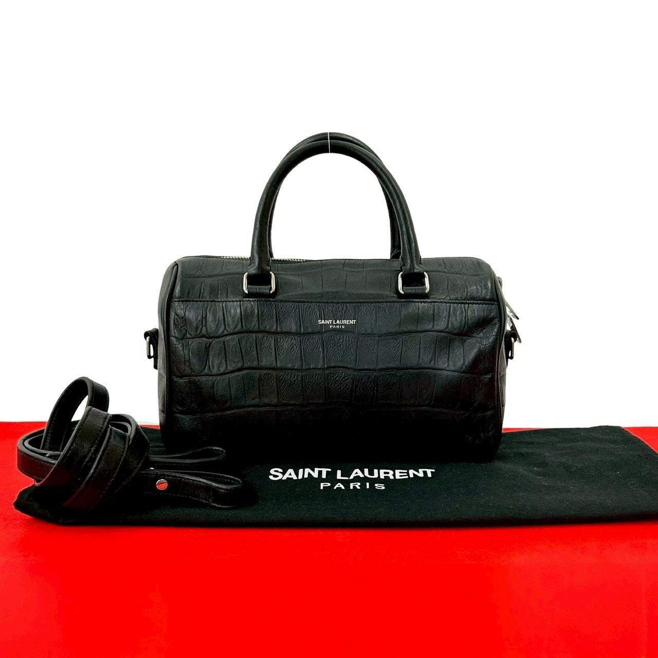 SAINT LAURENT PARIS サンローランパリ ベイビー ダッフル ショルダーバッグ