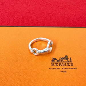 HERMES エルメス (Vintage) ホースビット リング 指輪 11号