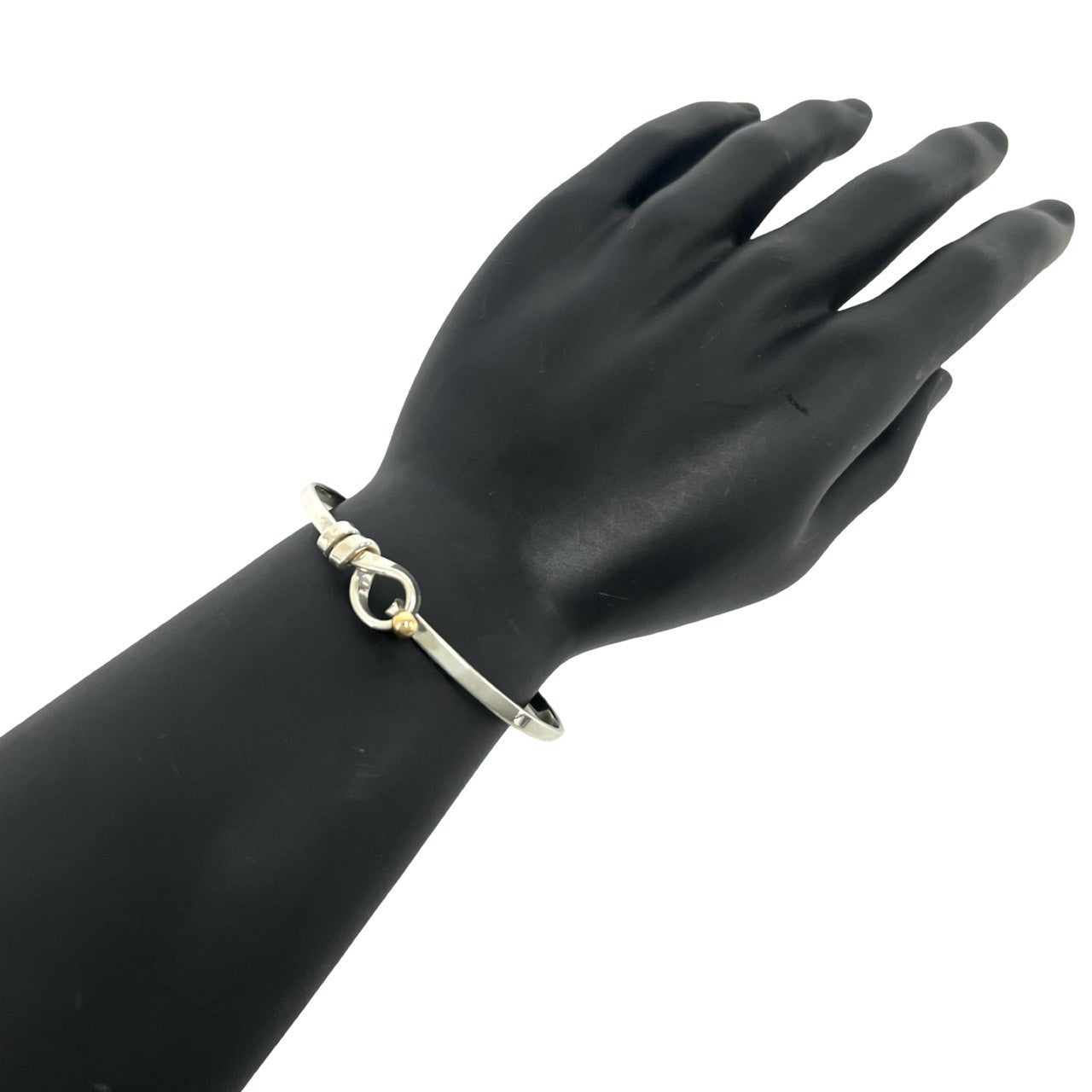 TIFFANY&Co. ティファニー (Vintage) フック&アイ ブレスレット 925 K18 750YG 2