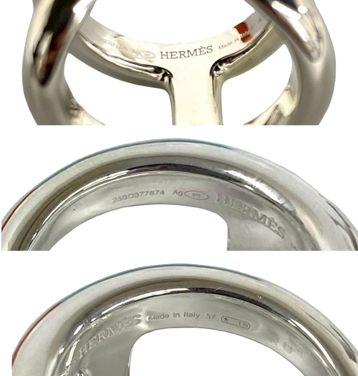HERMES エルメス オスモズ GM リング 指輪 3