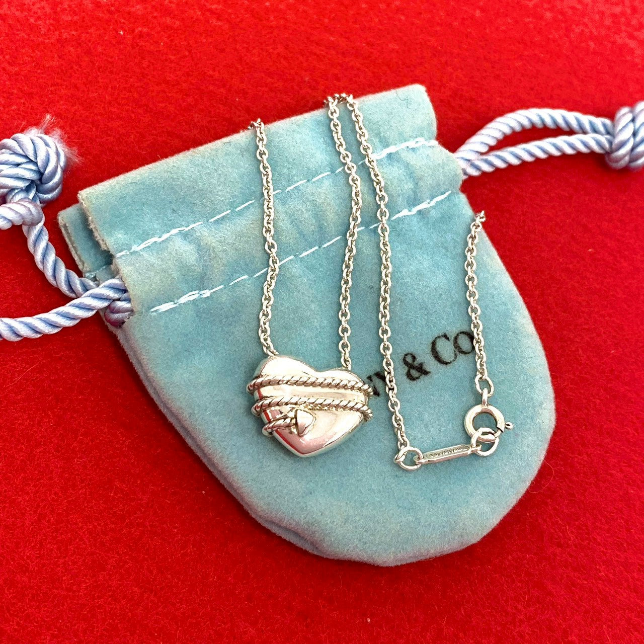 TIFFANY&Co. ティファニー (Vintage) ハート アロー ネックレス