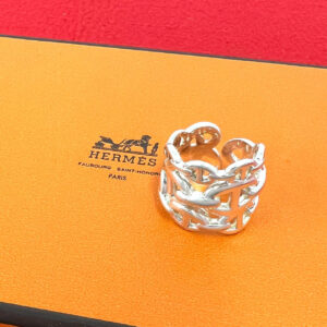 HERMES エルメス アンシェネ GM リング 指輪