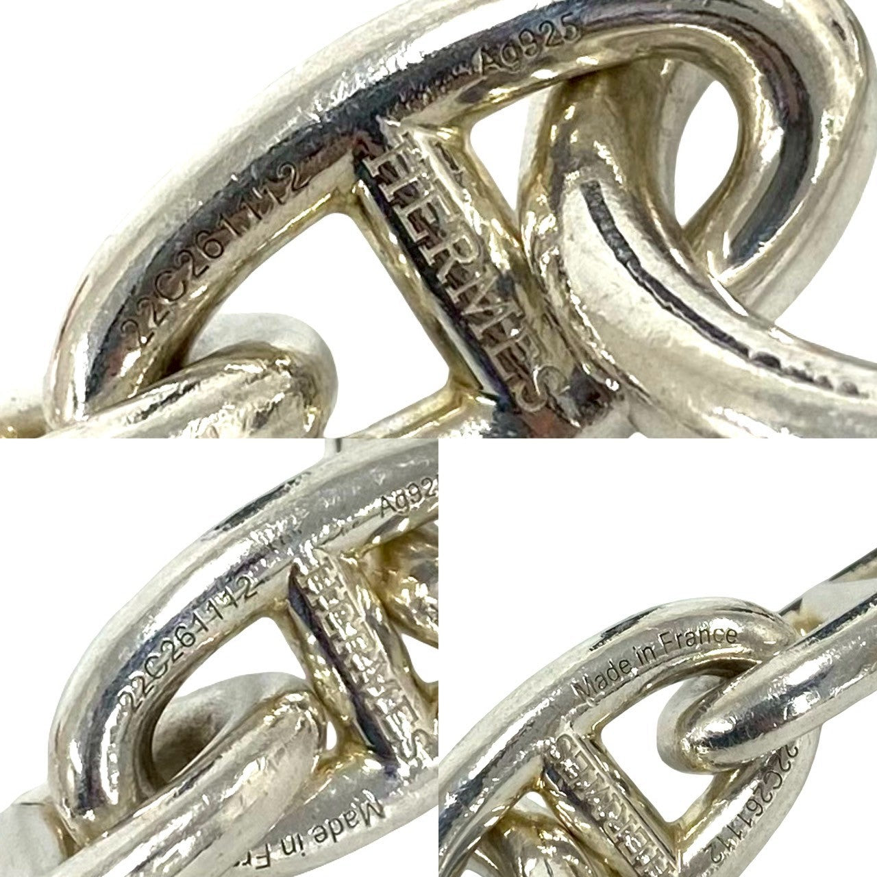 HERMES エルメス シェーヌダンクル GM 13コマ ブレスレット 3