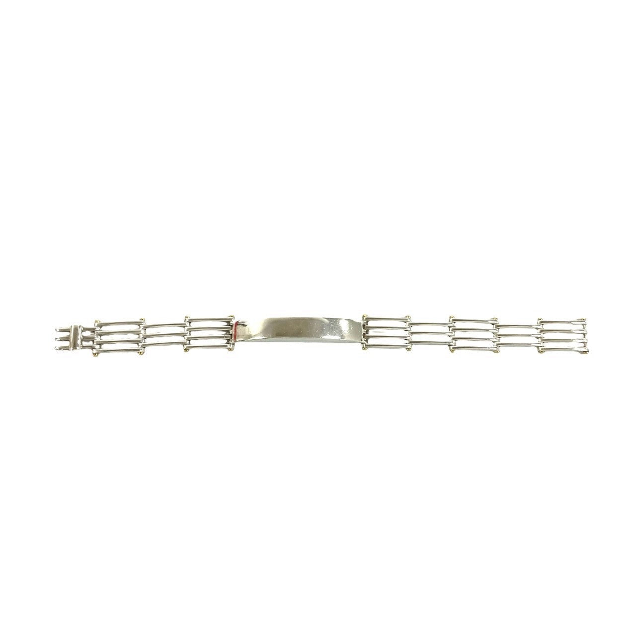 TIFFANY&Co. ティファニー ゲート ID ブレスレット 925 K18 750YG 5