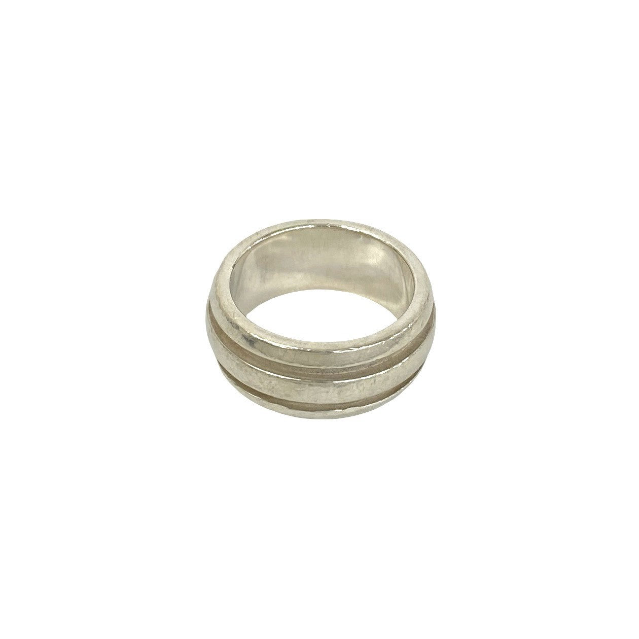 TIFFANY&Co. ティファニー (Vintage) グルーブド ダブルライン リング 指輪 4