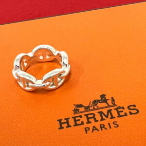 HERMES エルメス アンシェネ リング 指輪