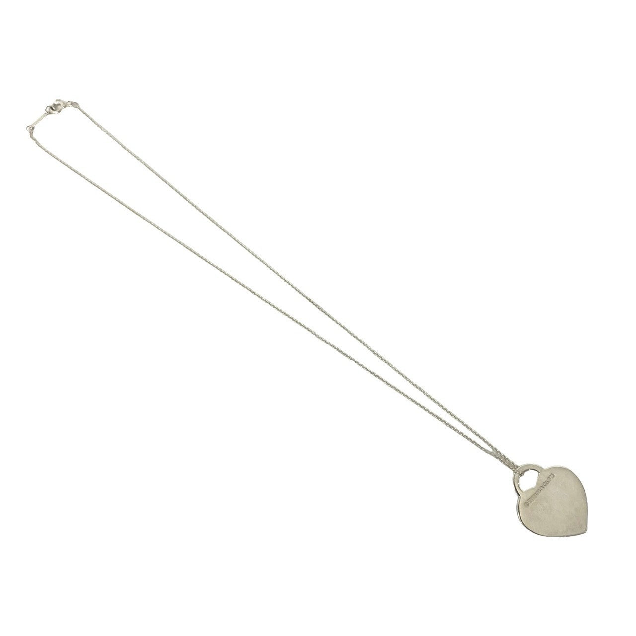 TIFFANY&Co. ティファニー (Vintage) ノーツ ハートタグ ネックレス 6