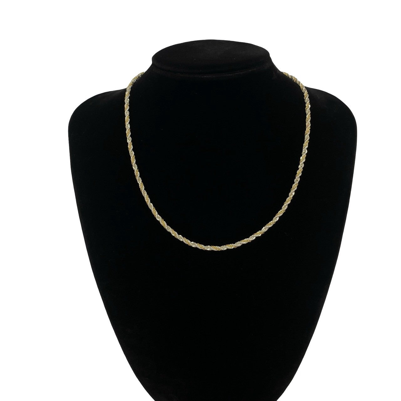 TIFFANY&Co. ティファニー (Vintage) ツイストロープ ネックレス 925 K18 750YG 2