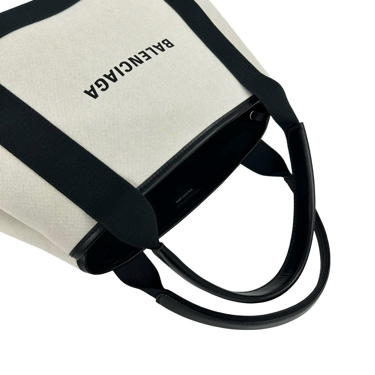 BALENCIAGA バレンシアガ ネイビー カバス ハンドバッグ 4