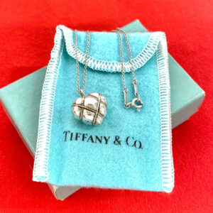 TIFFANY&Co. ティファニー (Vintage) チェーンクロス ハート ネックレス 925 K18 750 YG