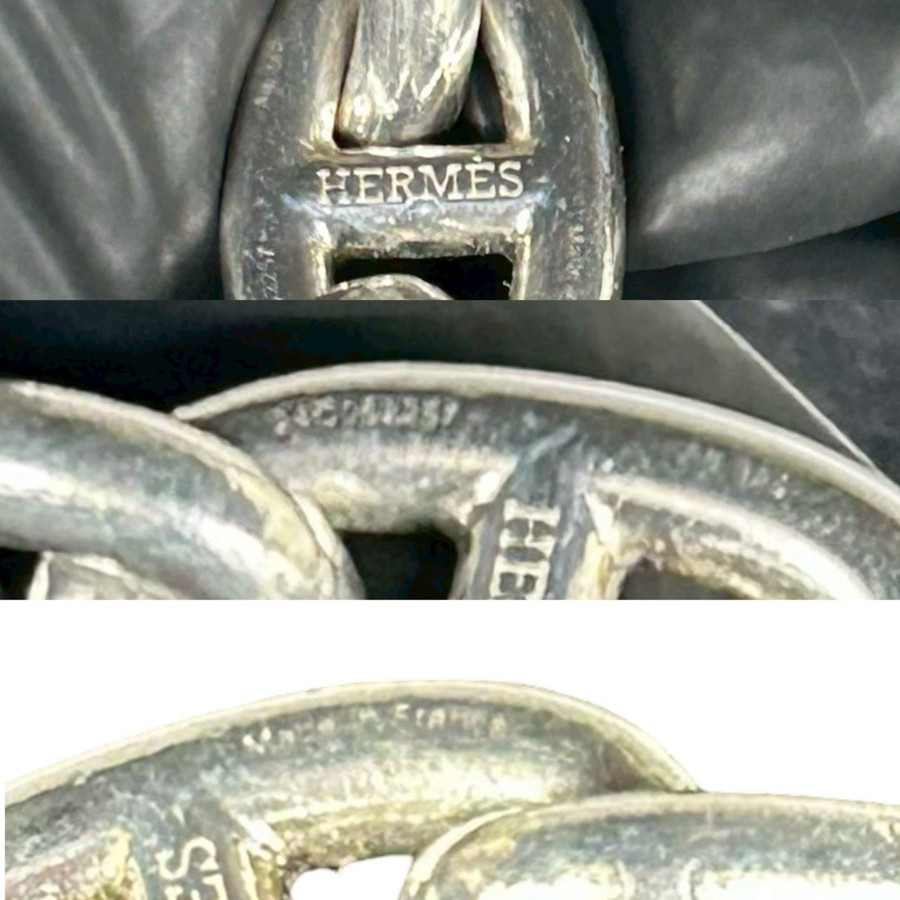 HERMES エルメス シェーヌダンクル GM 13コマ ブレスレット 3