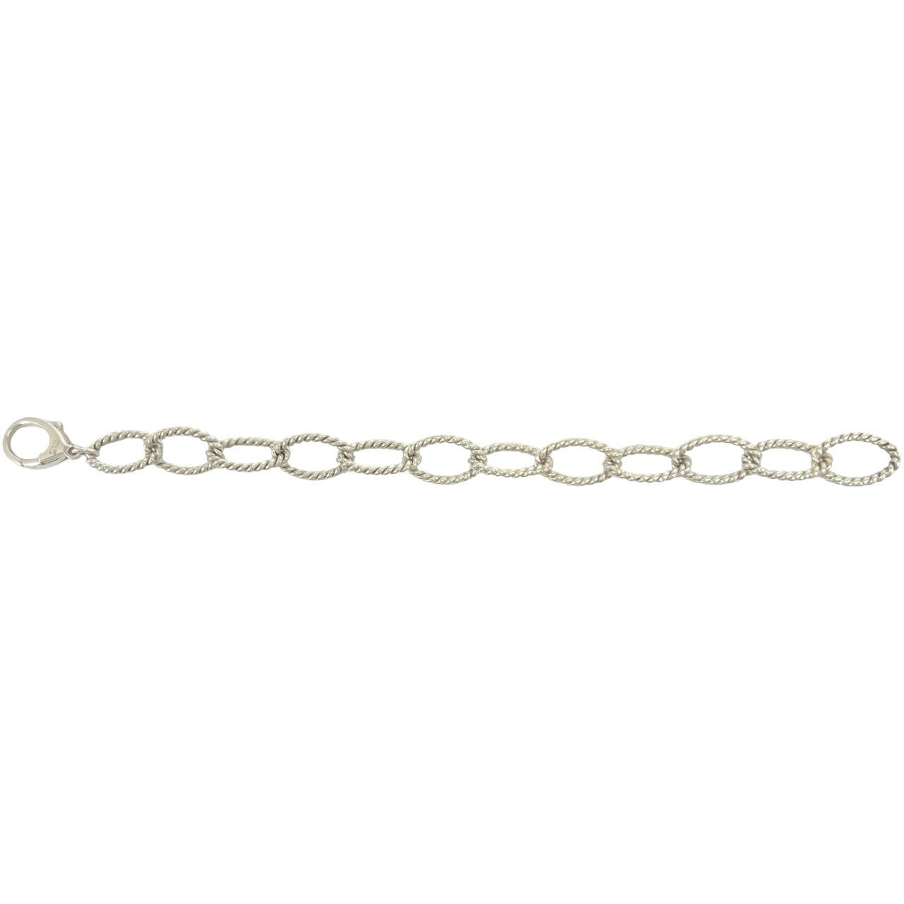 TIFFANY&Co. ティファニー (Vintage) オーバルリンク ツイスト ブレスレット 6