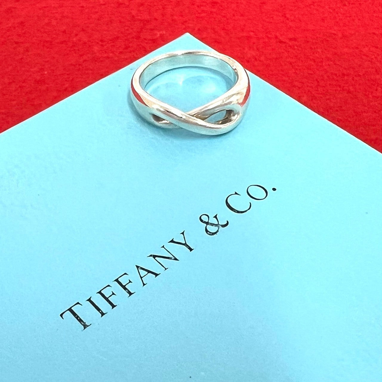 TIFFANY&Co. ティファニー (Vintage) インフィニティ リング 指輪 9号