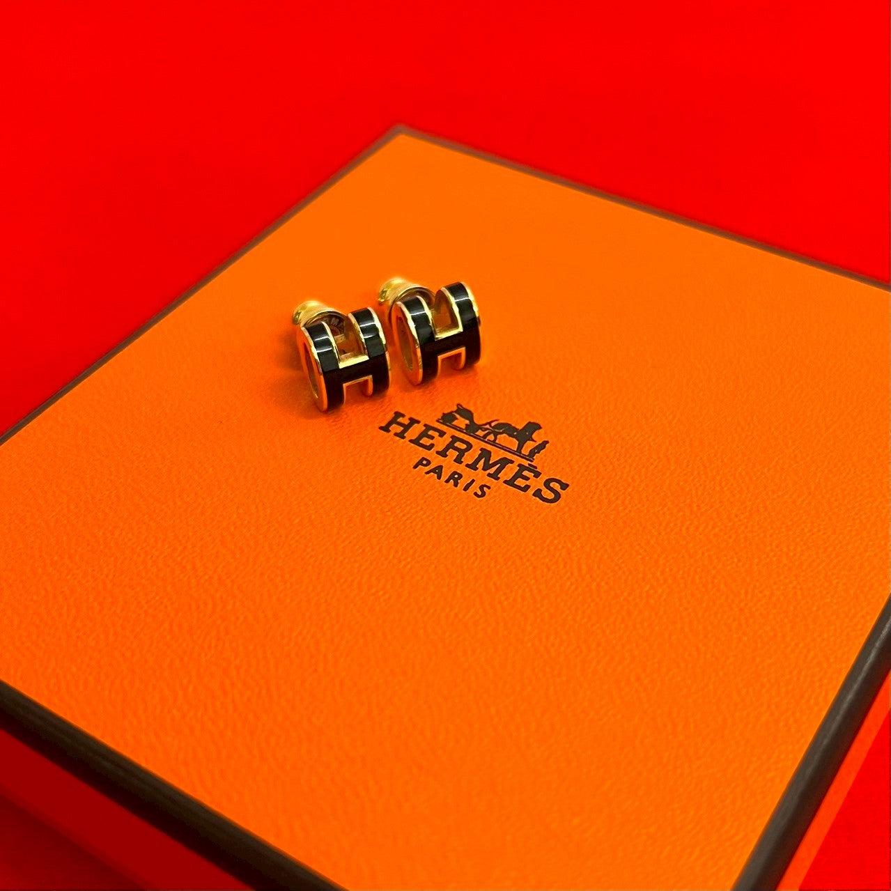 HERMES エルメス ミニ ポップアッシュ ピアス