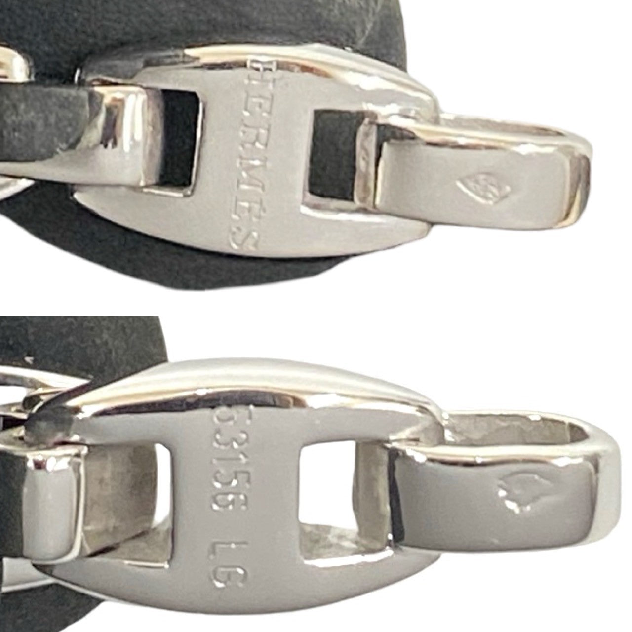 HERMES エルメス カシオペア 750WG K18 ホワイトゴールド ブレスレット 2