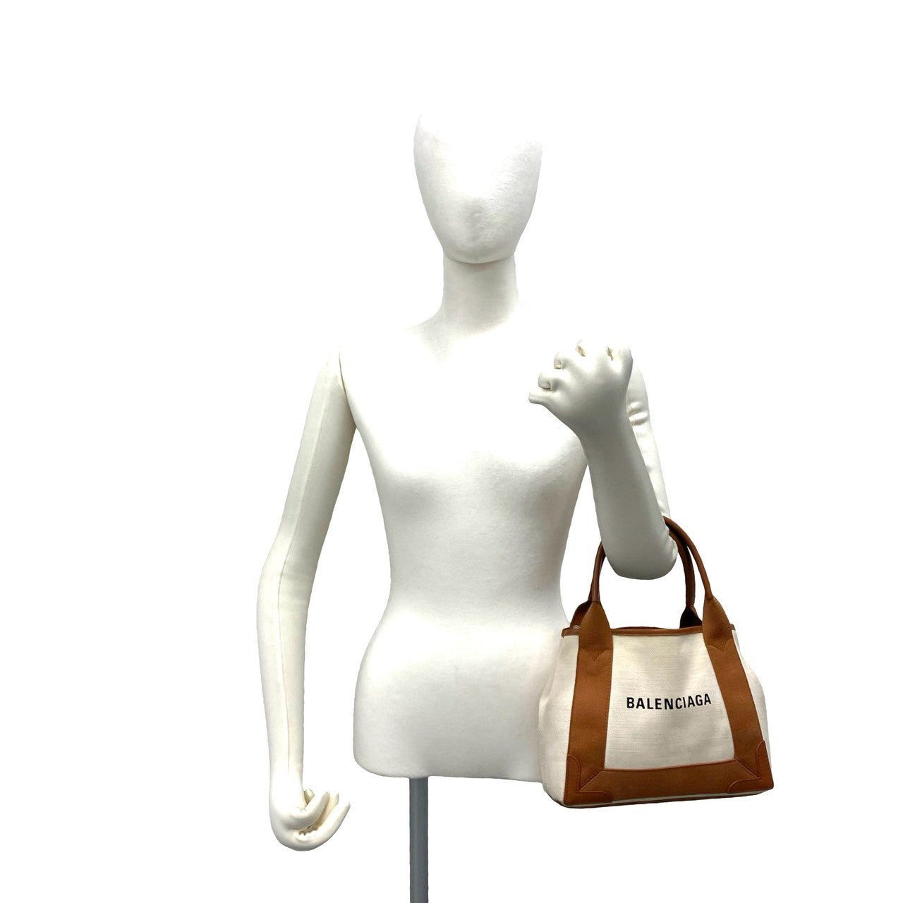 BALENCIAGA バレンシアガ ネイビーカバス ハンドバッグ 2