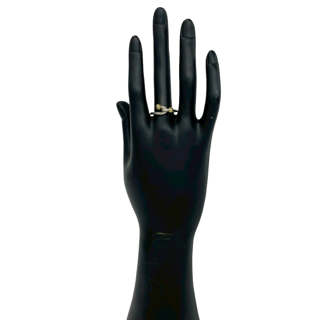 TIFFANY&Co. ティファニー (Vintage) フック&アイ リング 925 K18 750YG 指輪 2