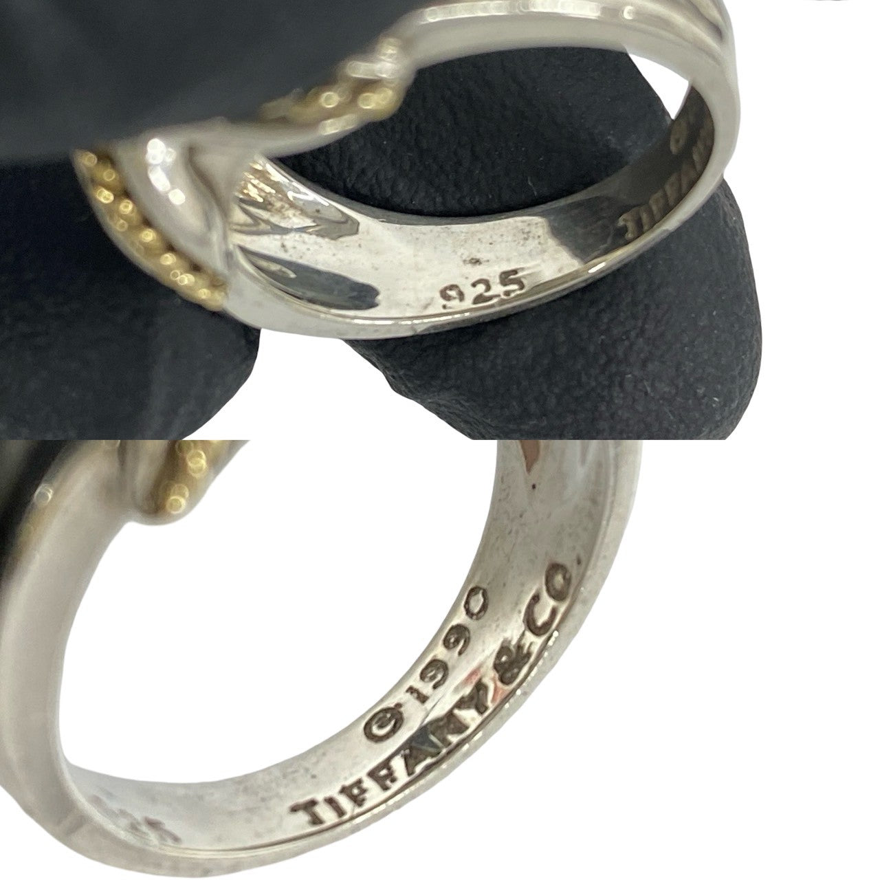 TIFFANY&Co. ティファニー (Vintage) シグネチャーリング 925 K18 750YG 指輪 3