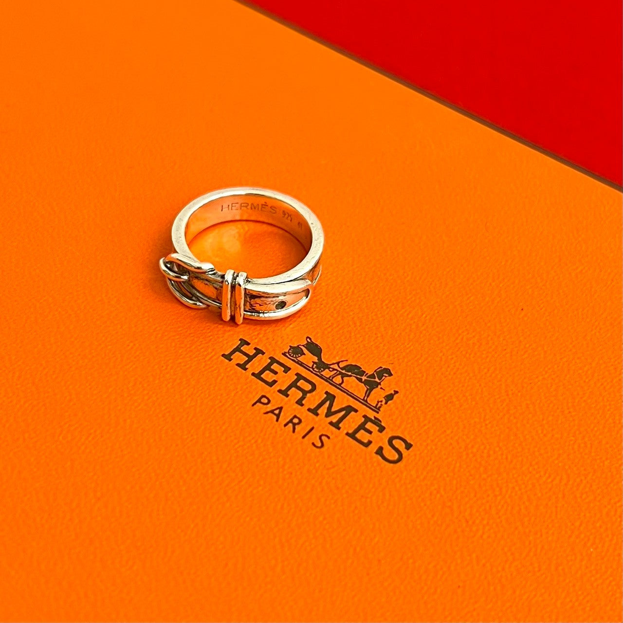 HERMES エルメス サンチュール リング・指輪