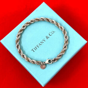 TIFFANY&Co. ティファニー ツイストロープ ブレスレット 925 K18 750YG