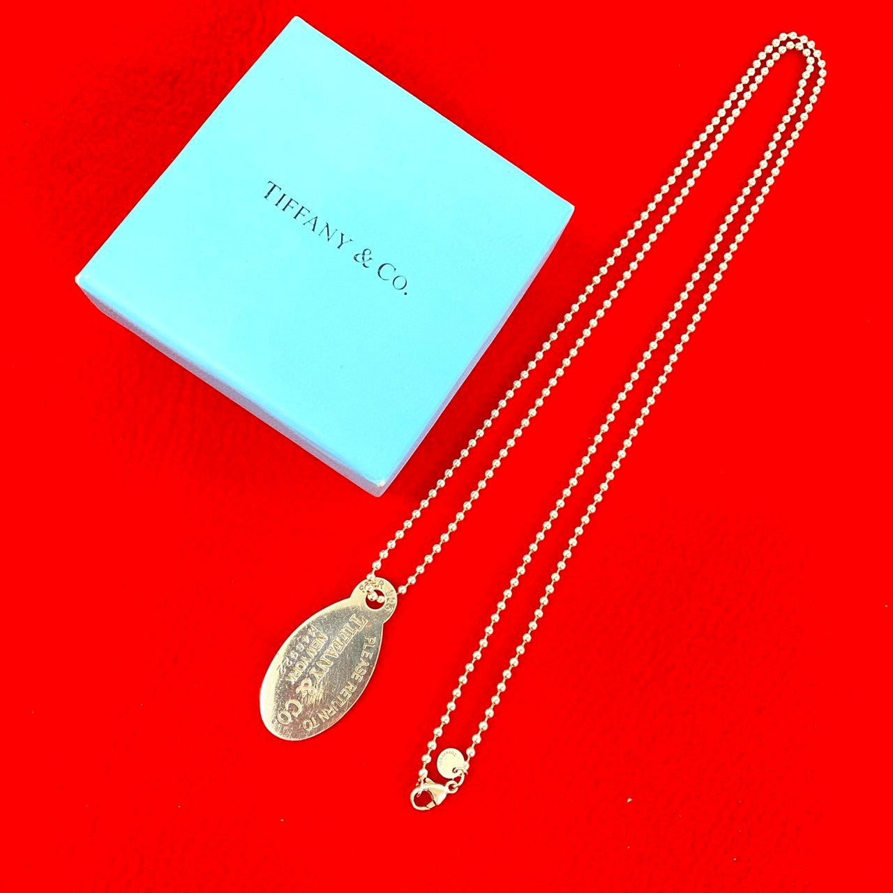 TIFFANY&Co. ティファニー (Vintage) リターントゥ オーバルタグ ネックレス