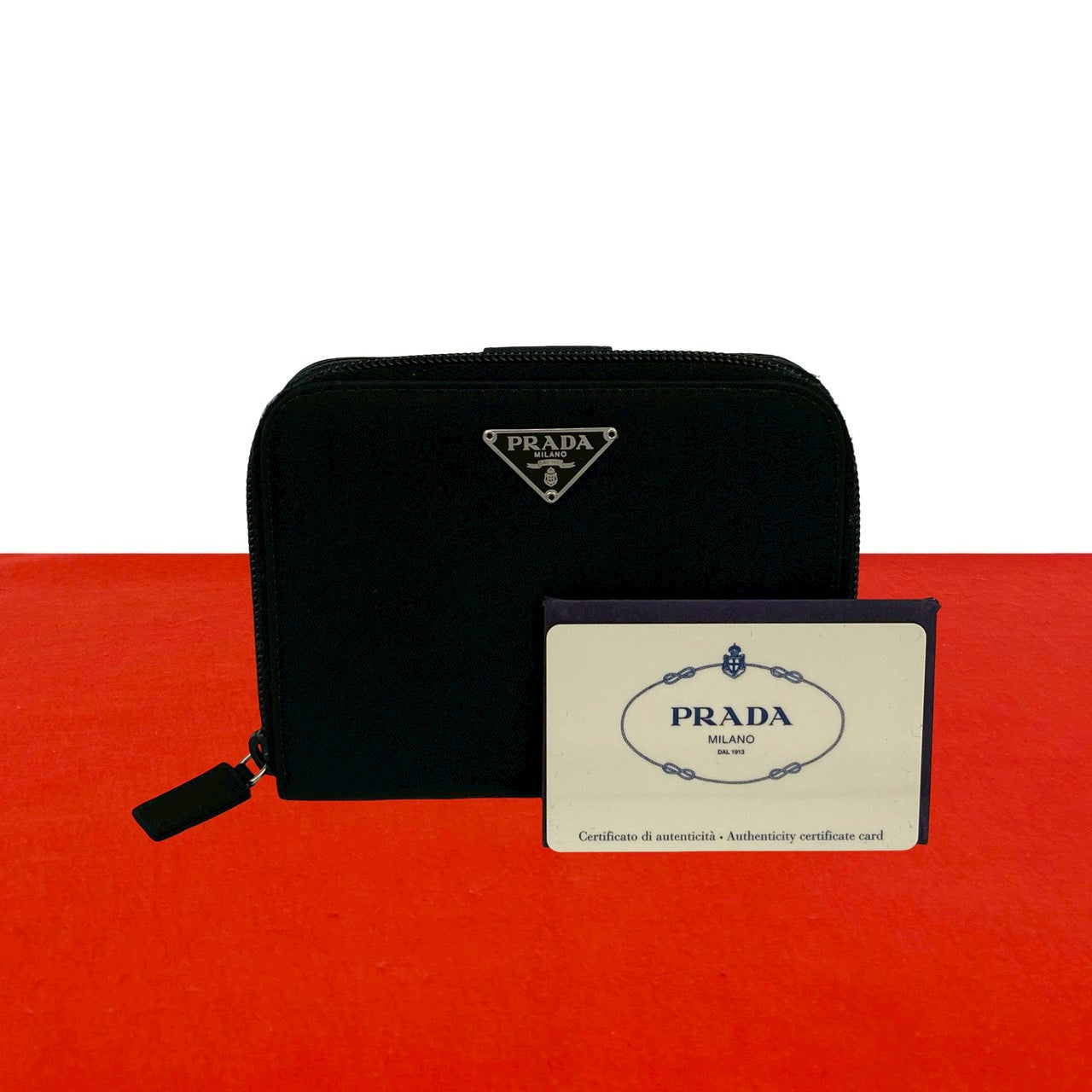 PRADA プラダ 二つ折り財布