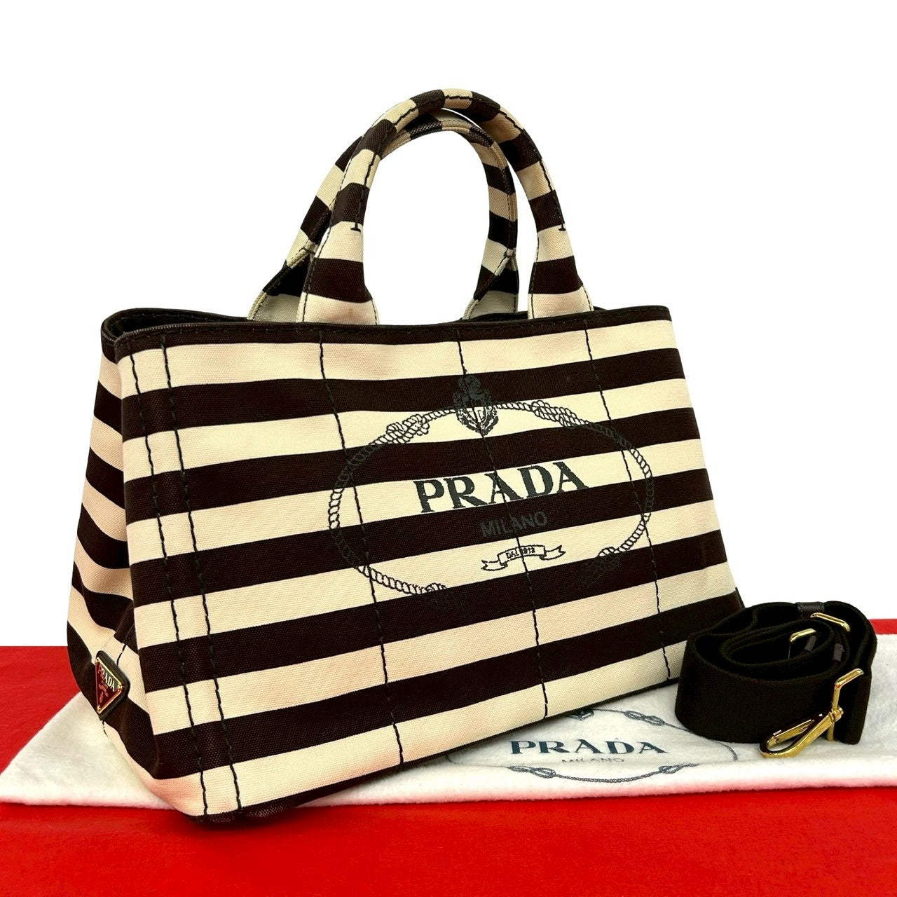 PRADA プラダ カナパ ショルダーバッグ