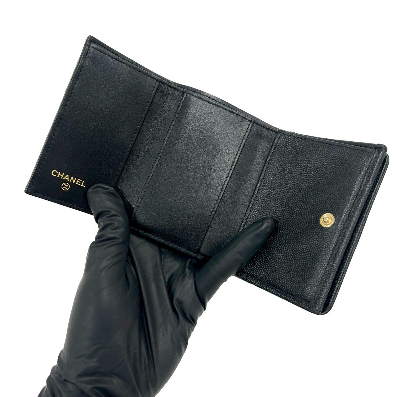 CHANEL シャネル 三つ折り財布 7