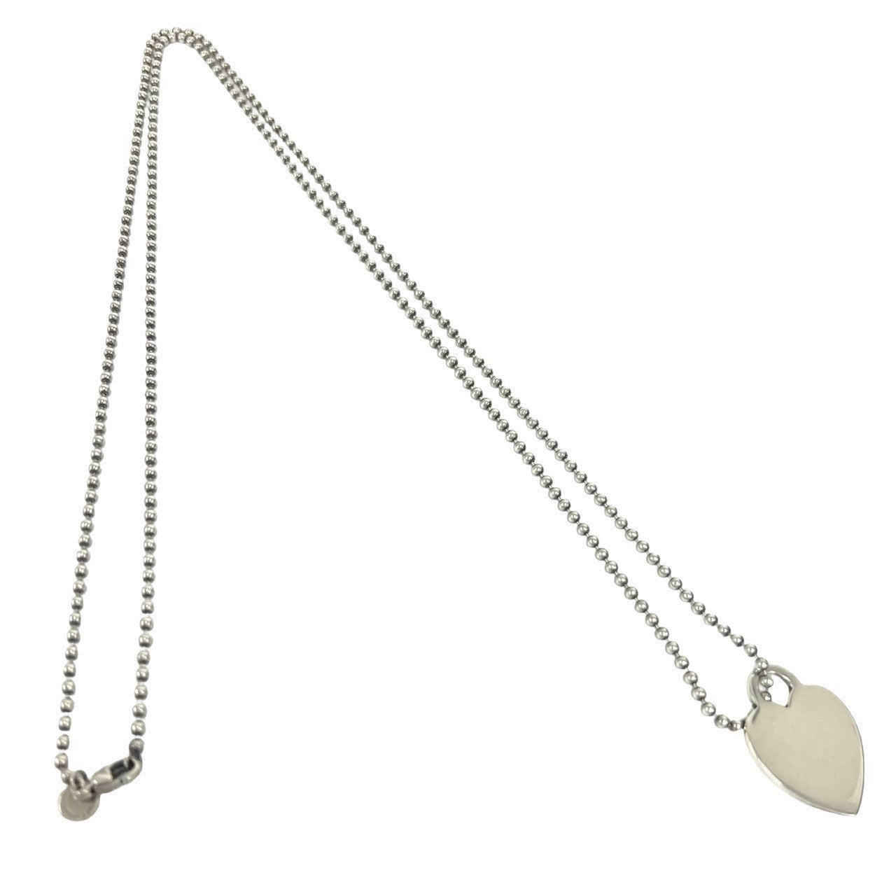 TIFFANY&Co. ティファニー (Vintage) リターントゥ ハート ボールチェーン ネックレス 6