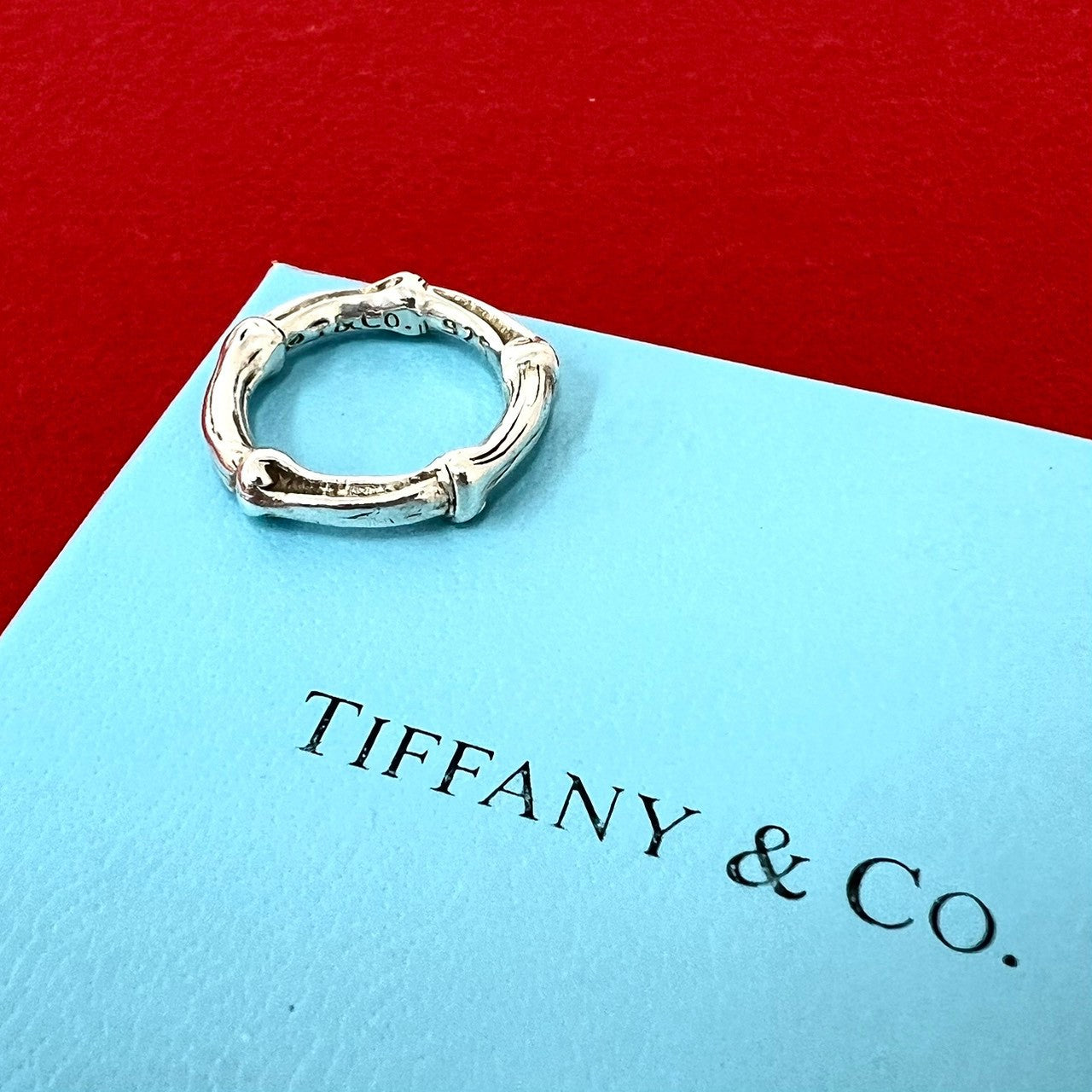 TIFFANY&Co. ティファニー (Vintage) バンブー リング 指輪 9号