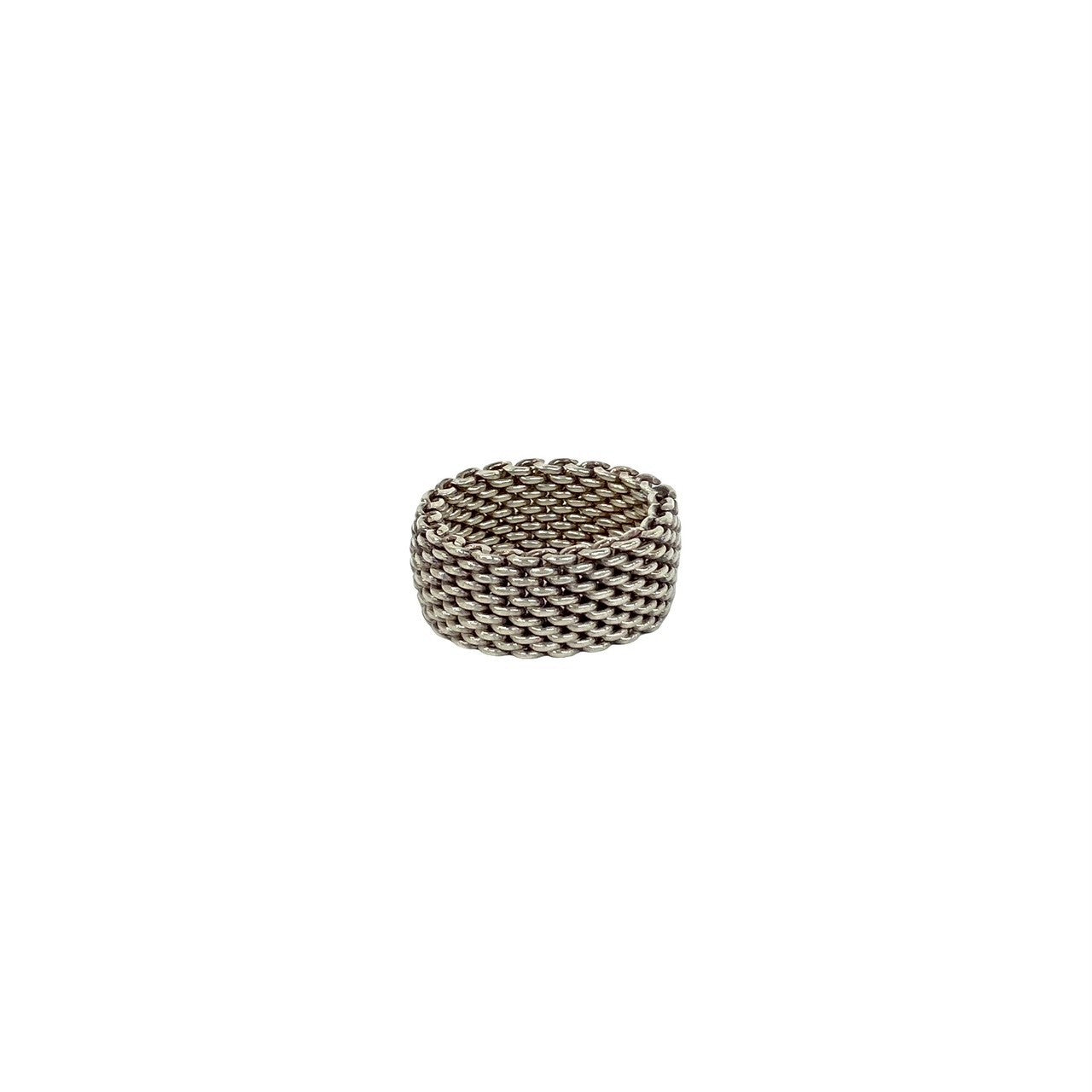 TIFFANY&Co. ティファニー サマセット メッシュ リング 指輪 5