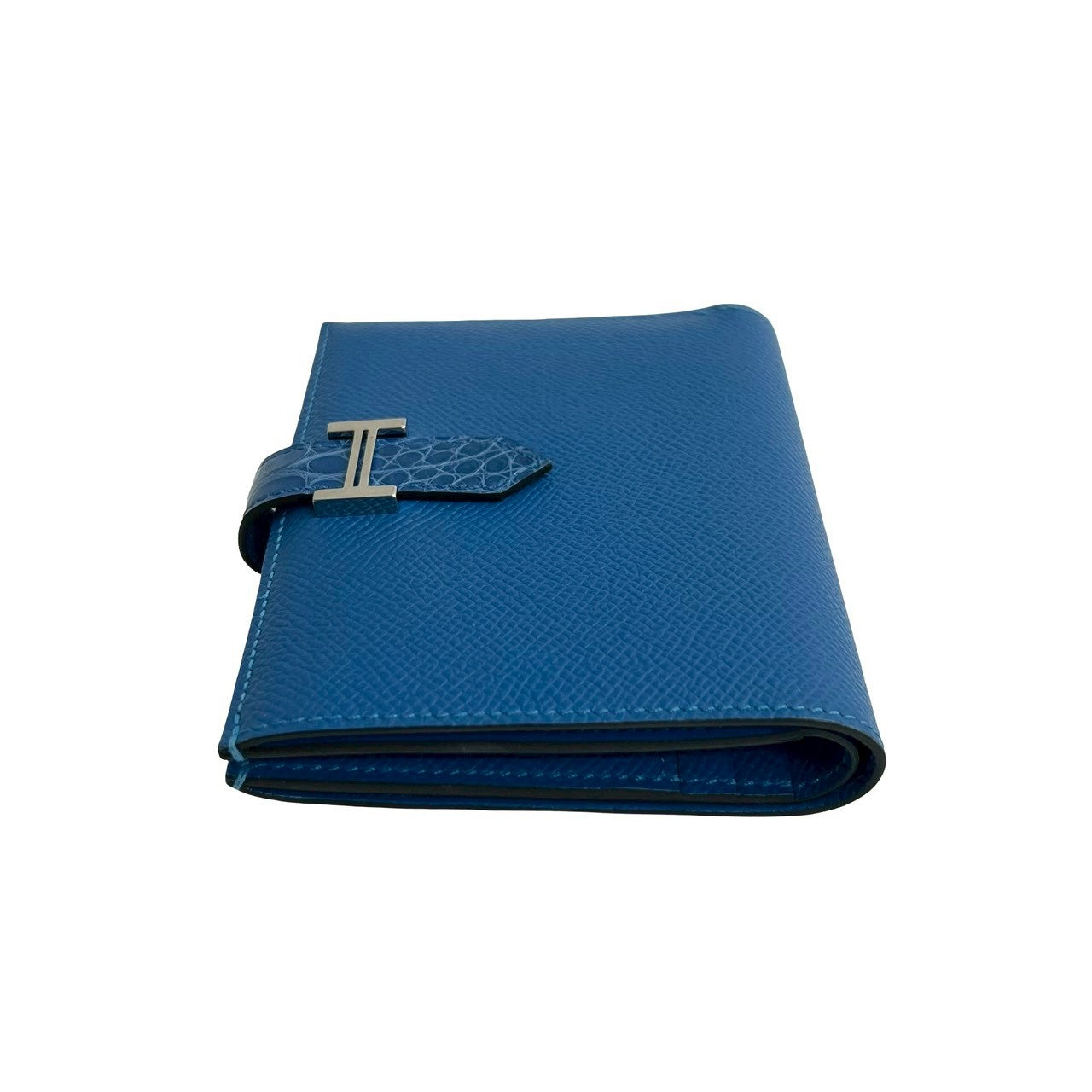 HERMES エルメス ベアン コンパクト 二つ折り財布 アリゲーター ヴォーエプソン 4