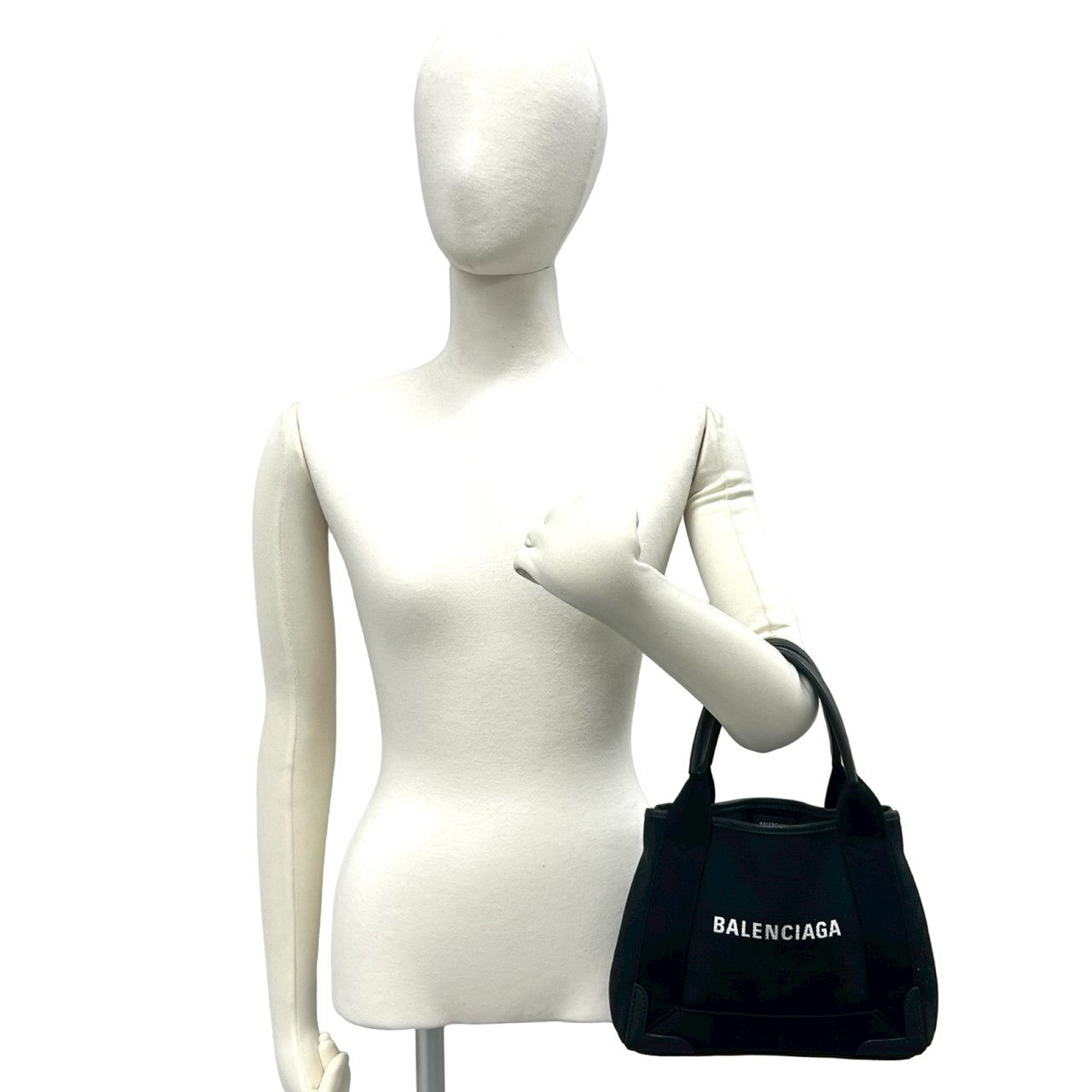 BALENCIAGA バレンシアガ ネイビーカバス XS ハンドバッグ 2