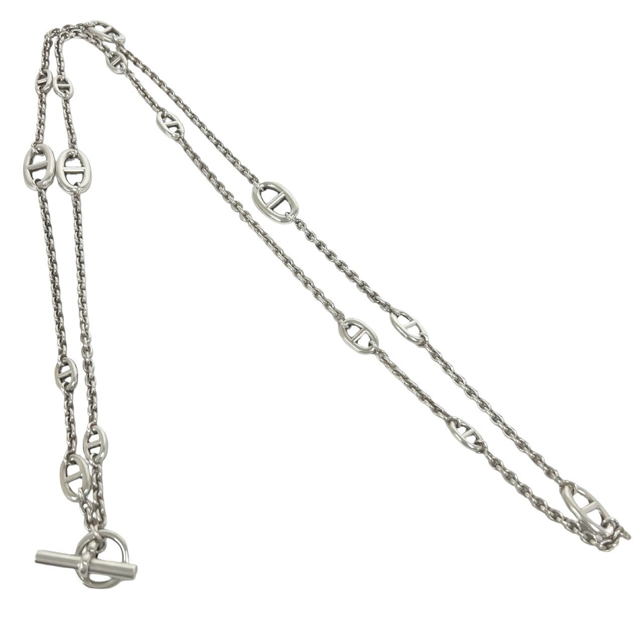HERMES エルメス シェーヌダンクル ファランドール ネックレス 6