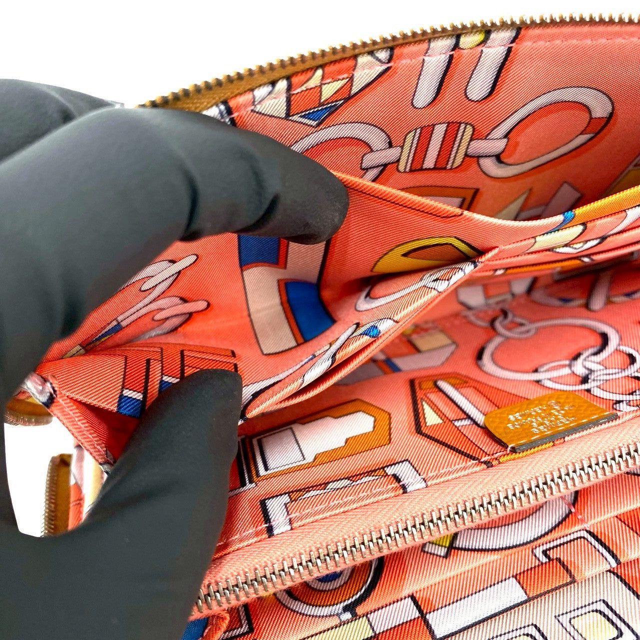 HERMES エルメス アザップ ロング シルクイン 長財布 ヴォーエプソン 9