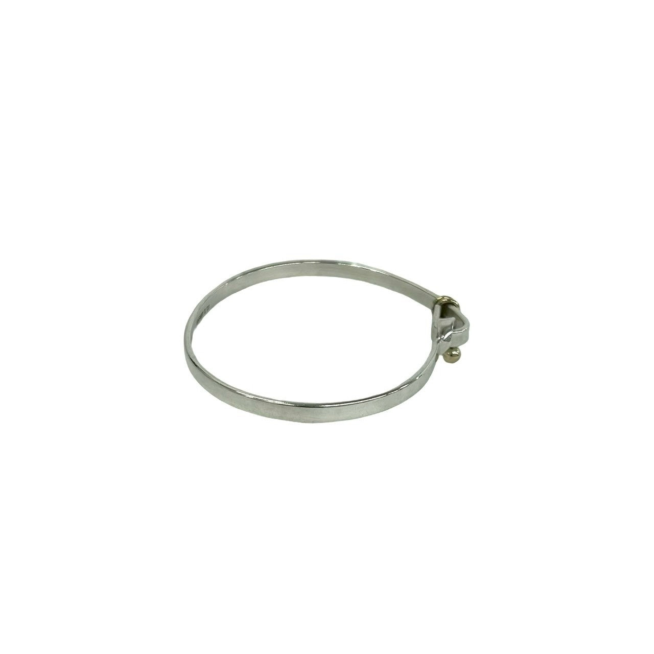 TIFFANY&Co. ティファニー (Vintage) フック&アイ バングル 925 K14 YG 5