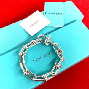TIFFANY&Co. ティファニー ハードウェア ラージリンク 14コマ ブレスレット