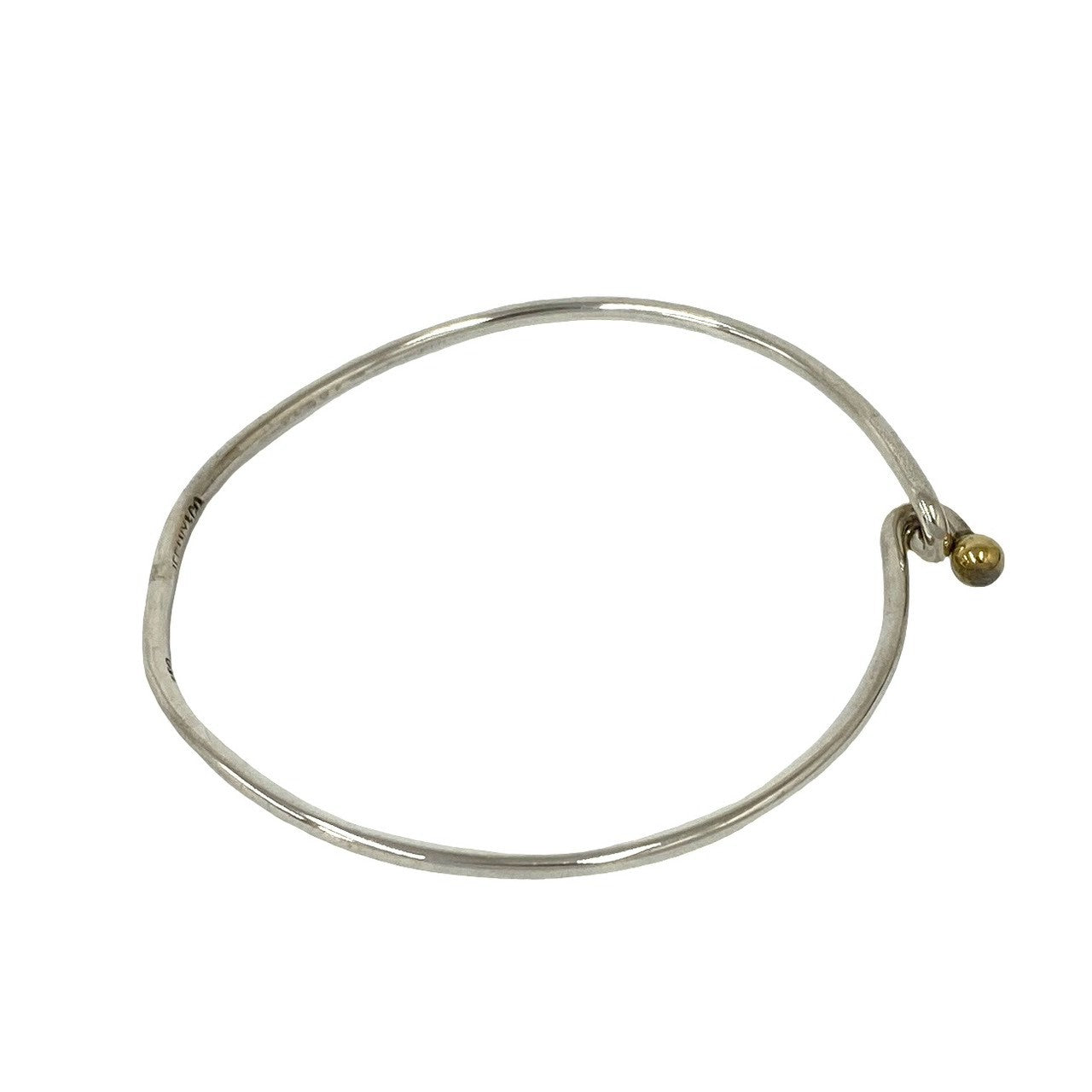 TIFFANY&Co. ティファニー (Vintage) フック&アイ バングル 925 K18 750YG 6