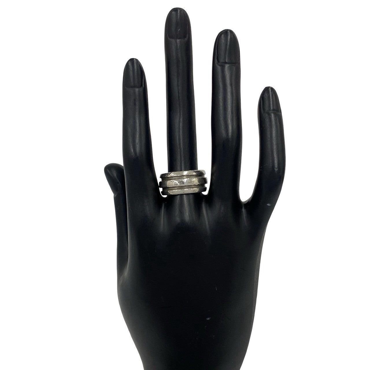 TIFFANY&Co. ティファニー (Vintage) グルーブド ダブルライン リング 指輪 2