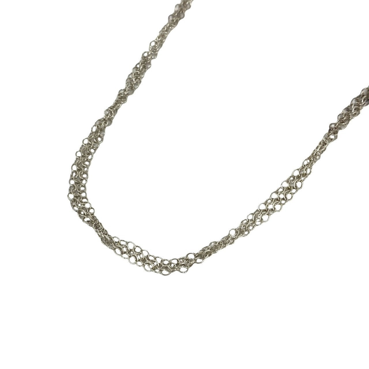 TIFFANY&Co. ティファニー (Vintage) サマセット メッシュ ロング ネックレス 4