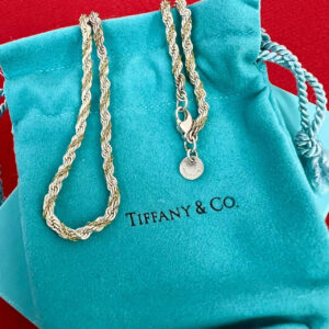 TIFFANY&Co. ティファニー (Vintage) ツイストロープ ネックレス 925 K18 750YG
