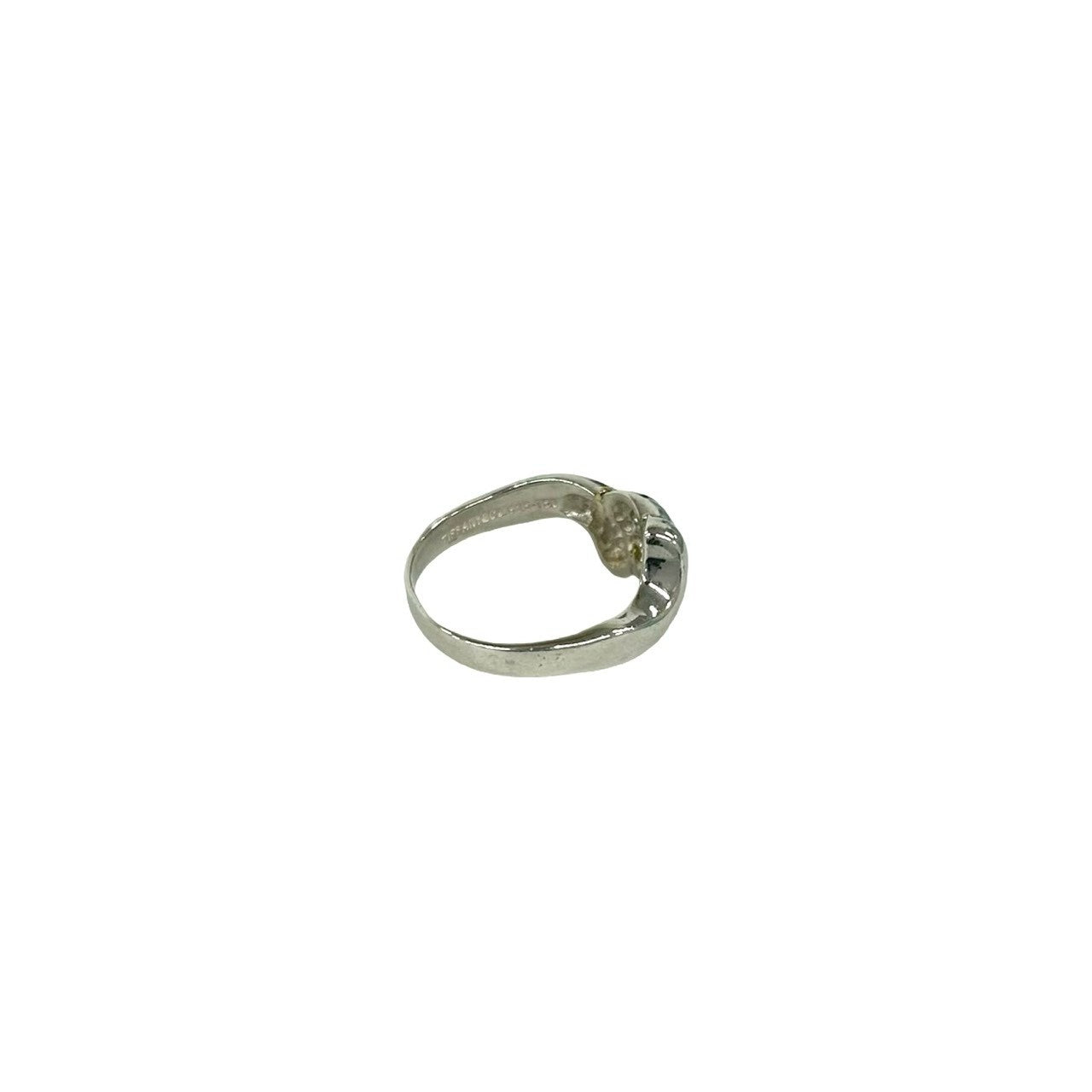 TIFFANY&Co. ティファニー (Vintage) ツイスト リング 指輪 925 K18 750 YG 5