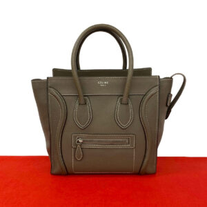 CELINE セリーヌ ラゲージ マイクロショッパー ハンドバッグ